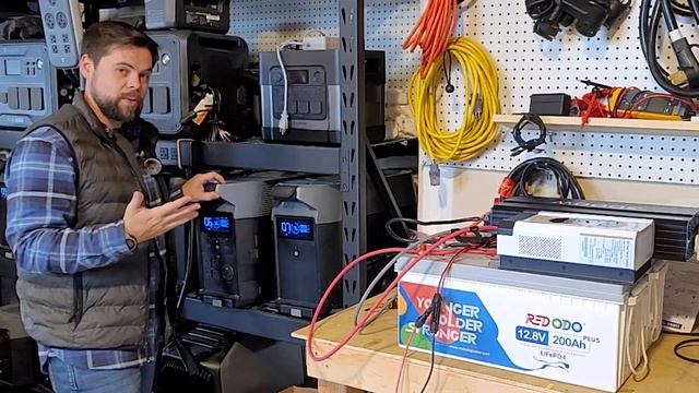 DIY Off Grid 5.12KWH Redodo Homemade Solar Generator смотреть онлайн