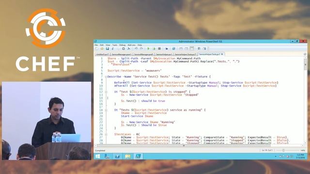 Writing DSC Resources and Using Them in Chef for Windows - ChefConf 2016 смотреть онлайн