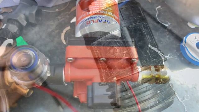 New DC Water Pump - Seaflo 24V #offgrid #offgridpower