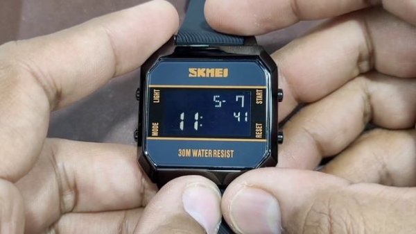How To Setting Time SKMEI 1848 Digital Time Watch