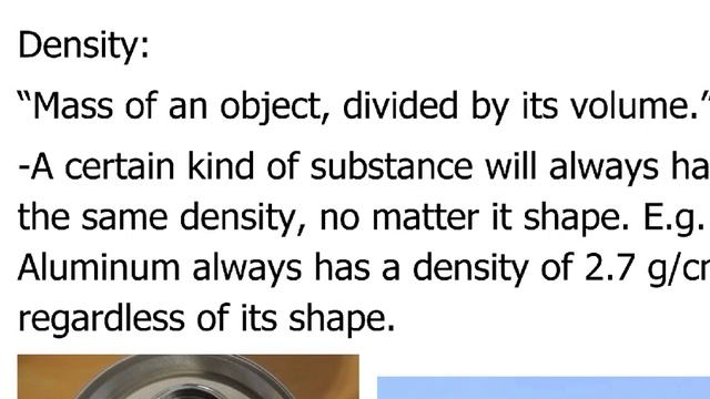 Physics Lesson 03 - Mass, Weight, Density смотреть онлайн