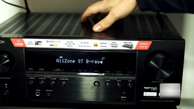 Denon AVR-S960H 8K receiver 7.2, design, finishes, buttons and Remote control - Extras/Part смотреть онлайн