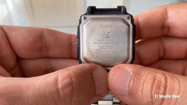 Casio Wave Ceptor ✅ RADIOCONTROLADO 📡 Reloj Retrofuturista [WV-59DE]