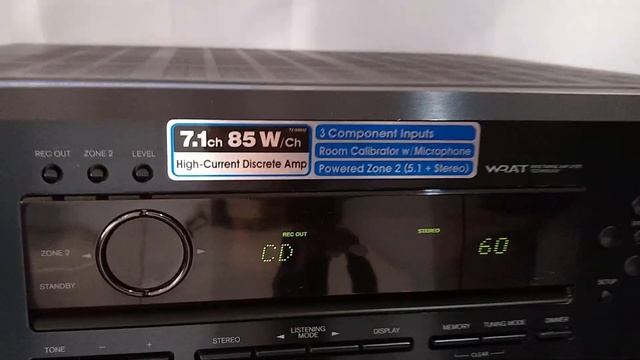 PROBANDO RECEIVER ONKYO TX SR602
