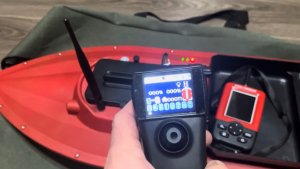 Кораблик С 70-30. Пульт и основные значения параметров.