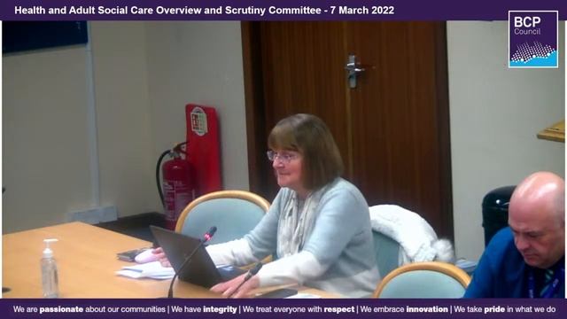 Health and Adult Social Care Overview and Scrutiny Committee 7 March 2022 6pm | BCP Council смотреть онлайн