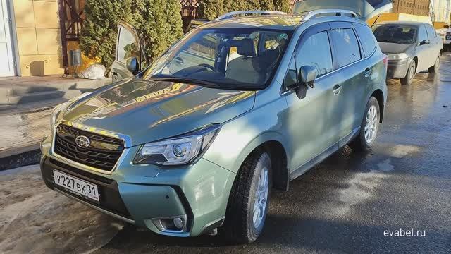 Subaru Forester SJ рестайл пруль eva коврики в салон и багажник нестандарт evabel.ru 8800-222-48-45 смотреть онлайн