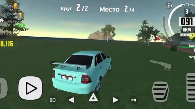 Поучаствовал в гонке на приоре и внезапный звонок. Симулятор автомобиля 2#Реальнаяжизнь. смотреть онлайн