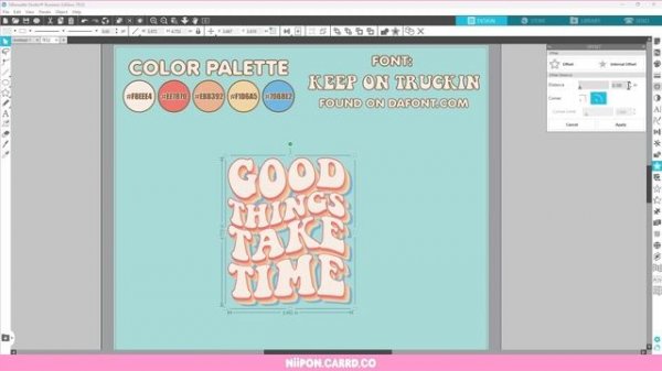 Curvy Text Tutorial in Silhouette Studio Business Edition #silhouettestudio #howto