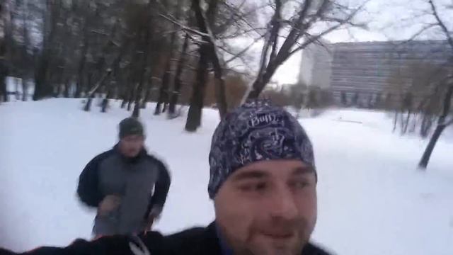 17 километров по берегу Яузы и Ботаническому саду смотреть онлайн