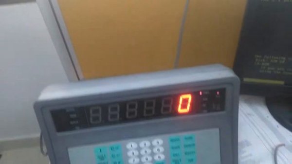 XK315A weighing indicator calibration