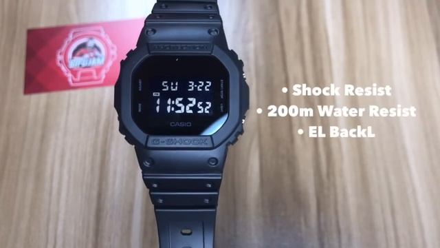 G-SHOCK DW-5600BB-1 ORIGINAL WATCH REVIEW