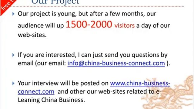 Welcome to interview: 10 questions to China Business Expert смотреть онлайн