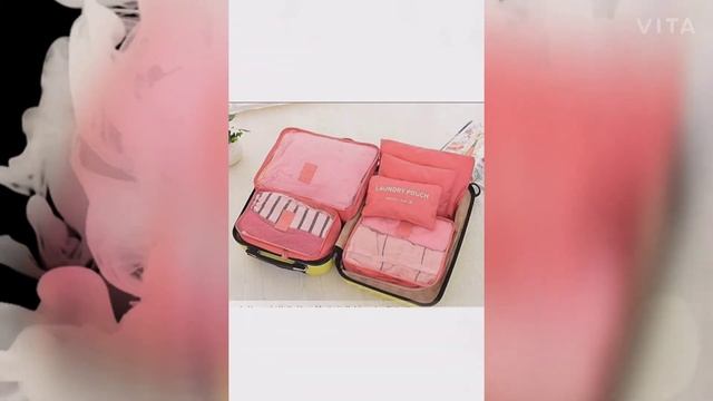 Travel bag organizer set of 6 and laundry bag organizer смотреть онлайн