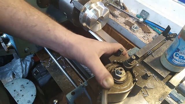 Токарный станок EMU 200. Первая деталь.