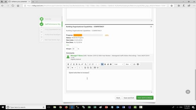 Mid-Year Performance Review by Manager смотреть онлайн