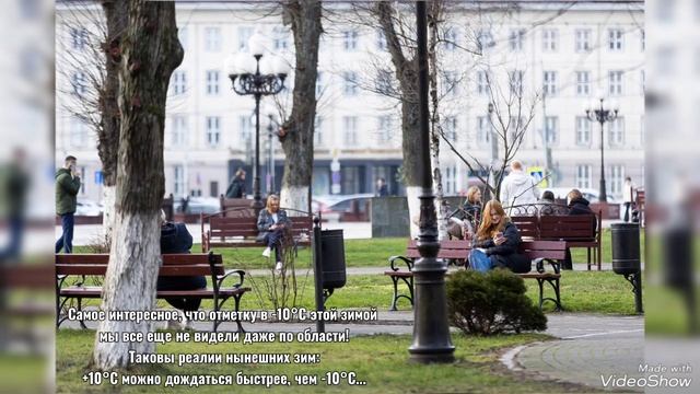 Весенняя погода в январском Калининграде 2025 смотреть онлайн