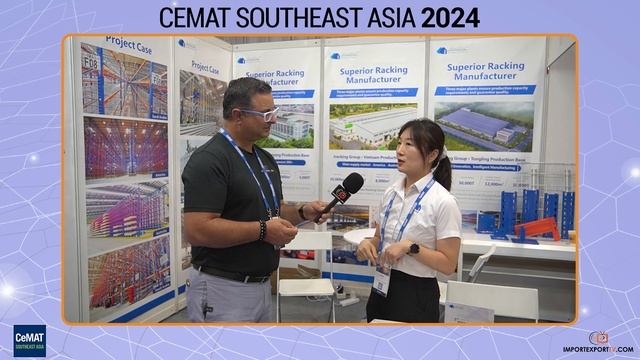 Brenda Chen at CeMAT South East Asia 2024 смотреть онлайн