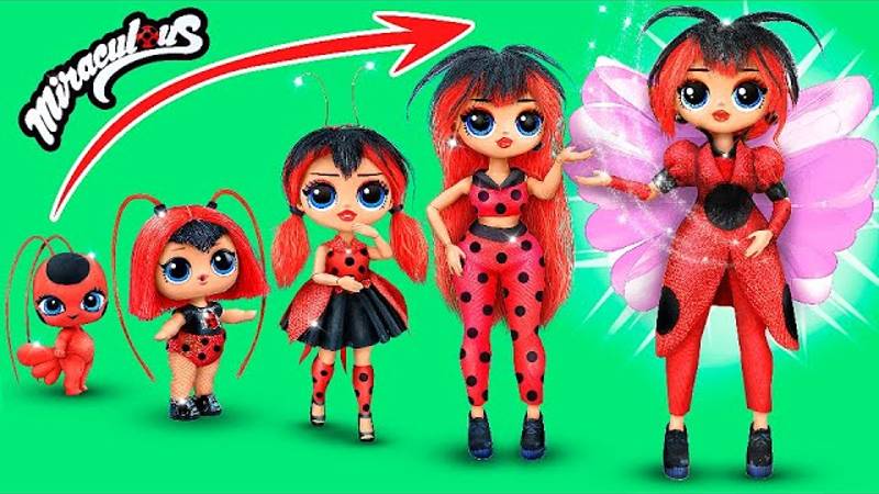 Тикки растёт! 10 идей для кукол ЛОЛ Сюприз смотреть онлайн