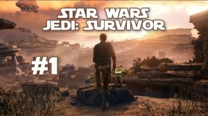 Star Wars Jedi Survivor прохождение #1 Сложность Jedi-Мастер