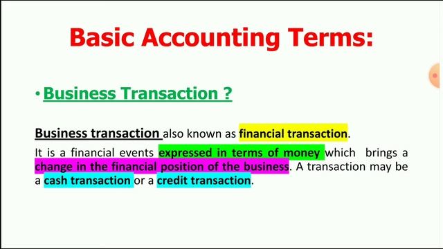 Basic Accounting Terms Part 01 | Business Transaction | Accounts | Class 11 | in Hindi | Finance IQ смотреть онлайн