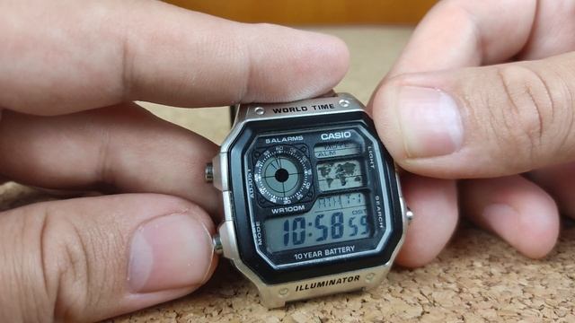 CASIO ROYALE.. κατά κόσμον Casio AE-1200WHD-1AV !! смотреть онлайн