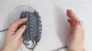 КРАСИВАЯ ПОВЯЗКА НА ГОЛОВУ. Вязание спицами. МК для начинающих