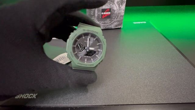 G-shock GA-B2100-3aer solar смотреть онлайн