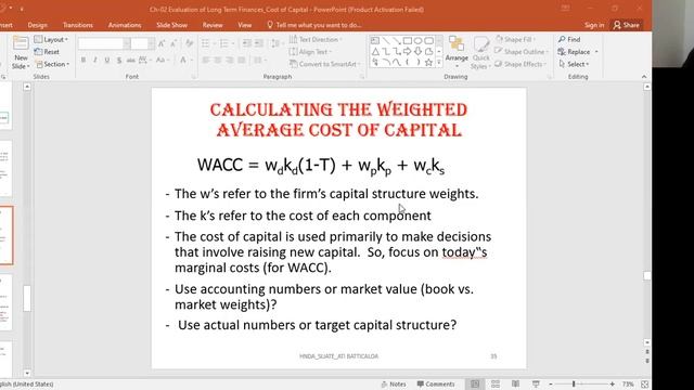 2019 PP Cost of Capital 03 смотреть онлайн