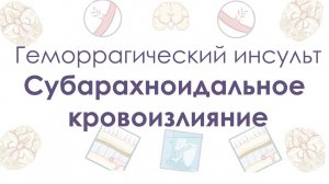 Геморрагический инсульт - Субарахноидальное кровоизлияние