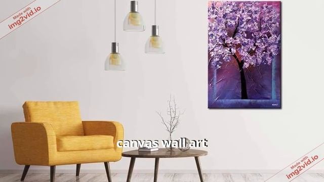 Purple abstract print on canvas - fine art by Osnat Tzadok смотреть онлайн