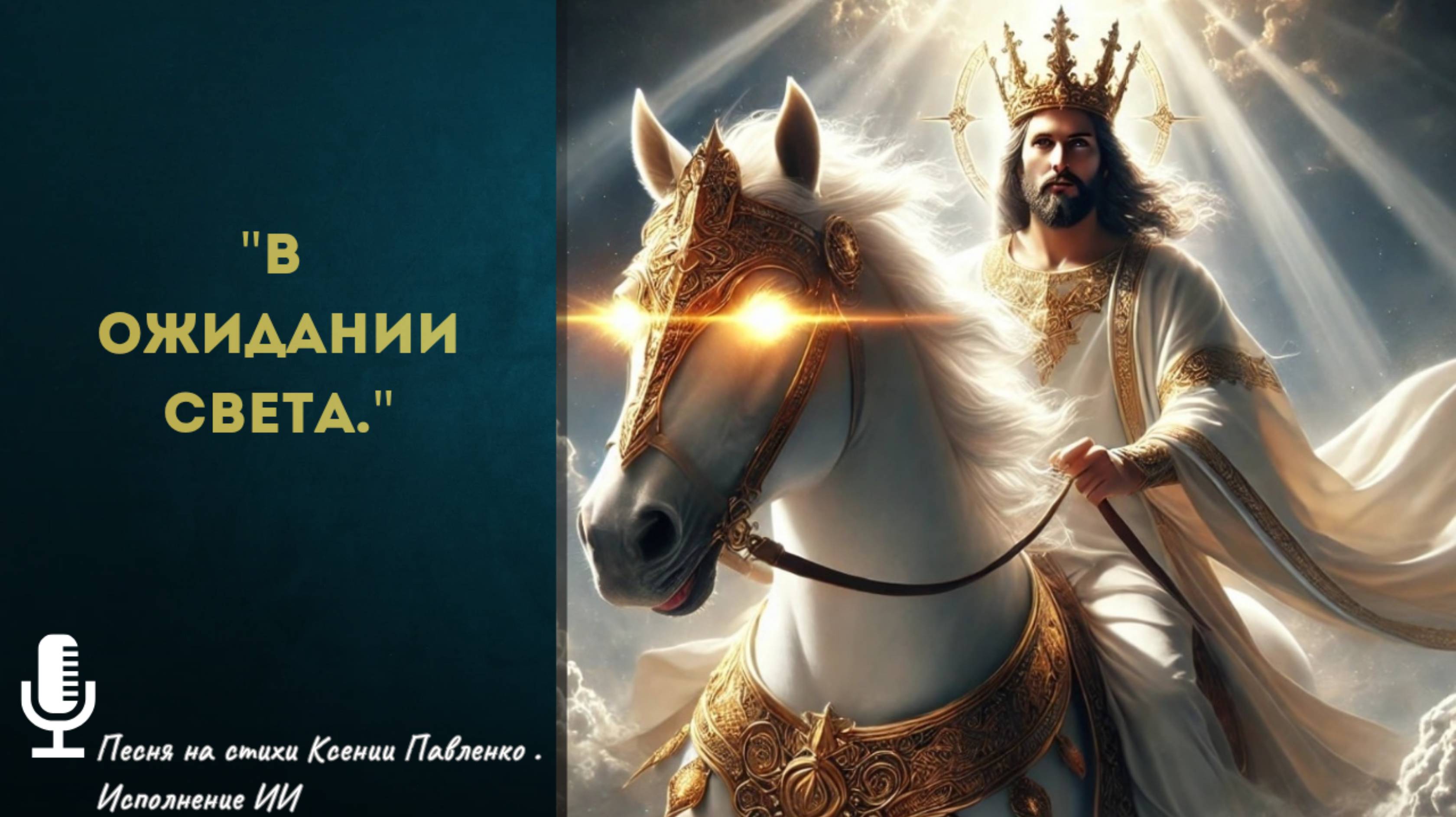 "В ОЖИДАНИИ СВЕТА "песня на стихи Ксении смотреть онлайн