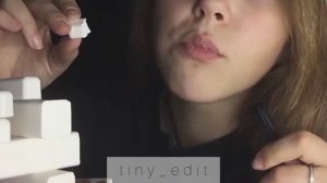 ASMR Chalk/ Stationery chalk/ Eating/ Mukbang/ Мел/ АСМР/ Канцелярский мел