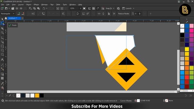 How to Create A Business Card Design In Corel Draw - Visiting Card Design смотреть онлайн
