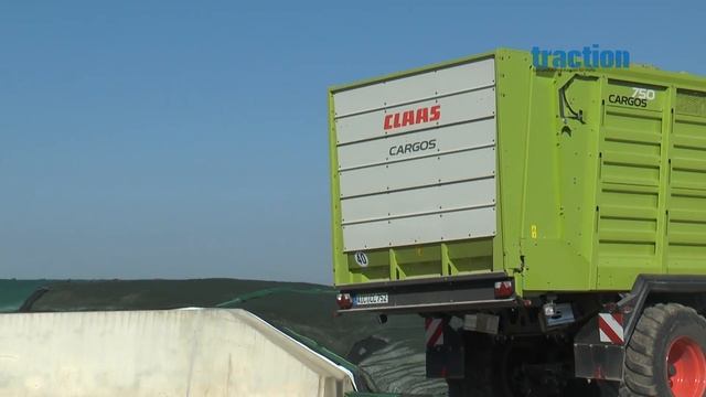 Claas Cargos 750 in der traction-Arbeitsprobe смотреть онлайн