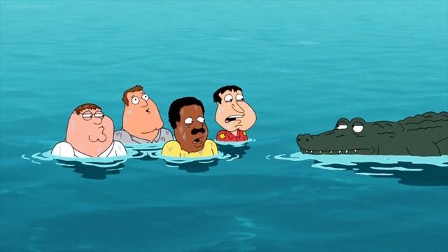 Family Guy - The alligator was just being polite смотреть онлайн