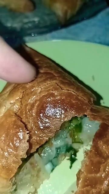 Самса из шпината 😋 смотреть онлайн