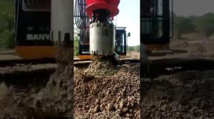 SANY SR360R HARD Rook Boring (operator SANDIP )