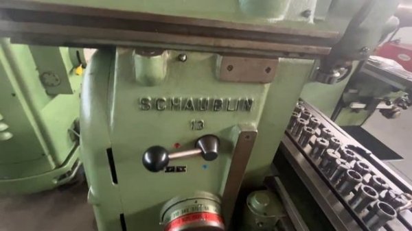 SCHAUBLIN 13 Milling Machine