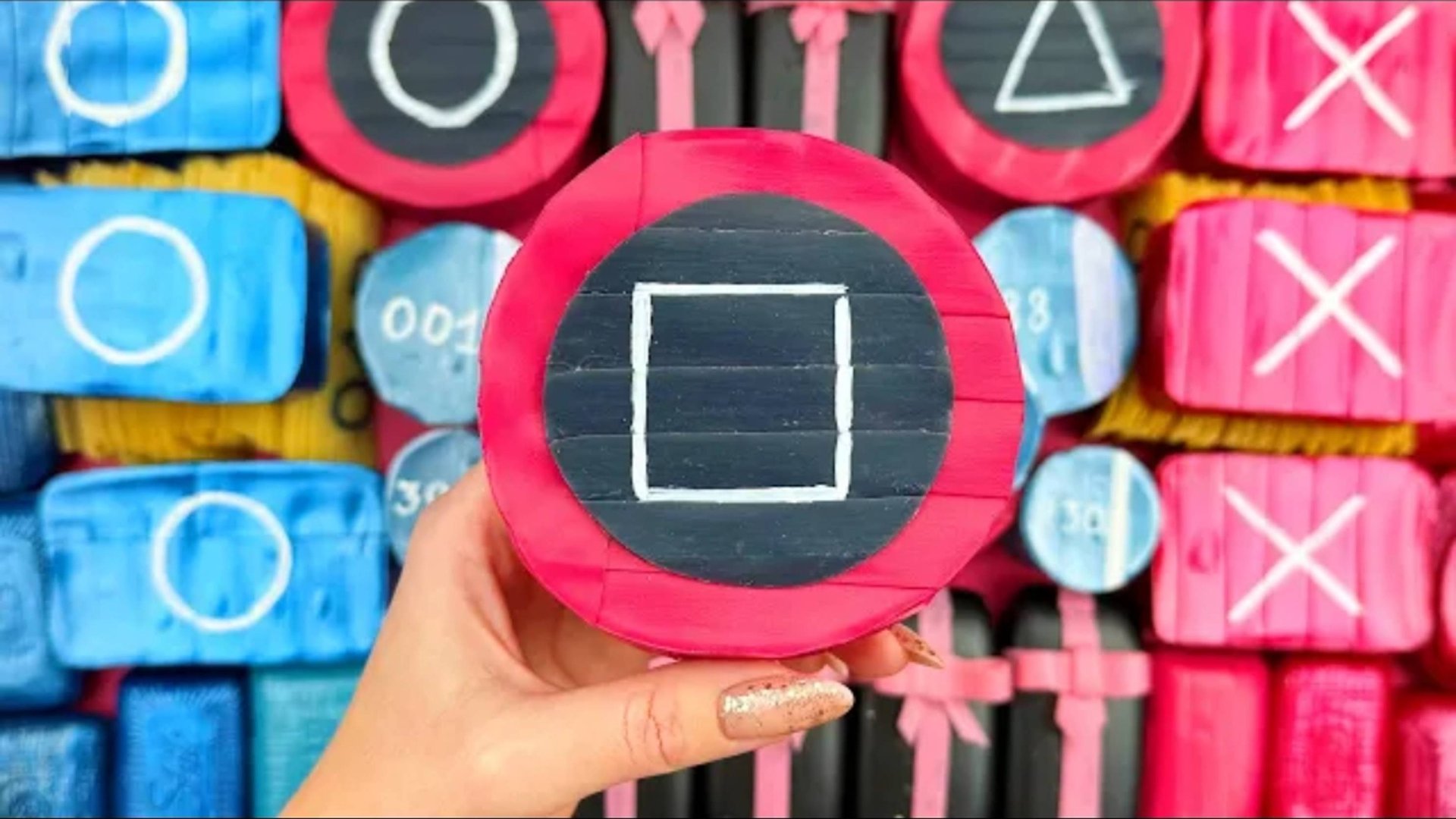 ASMR Soap Boxes▶️♥️Squid Game🐙Relaxing ASMR Triggers:Gentle Soap Breaking,Glitter Foam Crushing