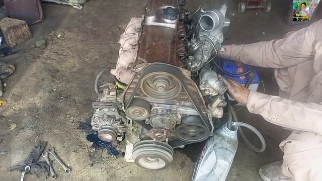 How to new diesel engine starting || Toyota hilux 3L 2L engine смотреть онлайн