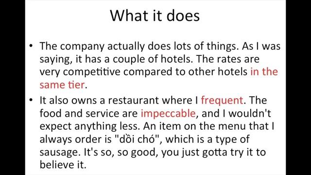 Describe a small business IELTS SPEAKING part 2 смотреть онлайн