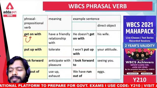 WBCS | wbcs english | english grammar | phrasal verbs | wbcs prelims | wbcs preparation смотреть онлайн