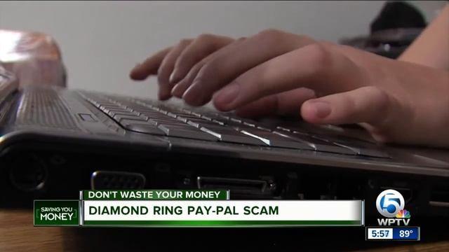 Diamond ring pay-pal scam смотреть онлайн