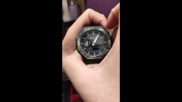 How to setting time and date for Module 5611 G-SHOCK CASIOAK GA-2100SU-1A GA-2100-4A