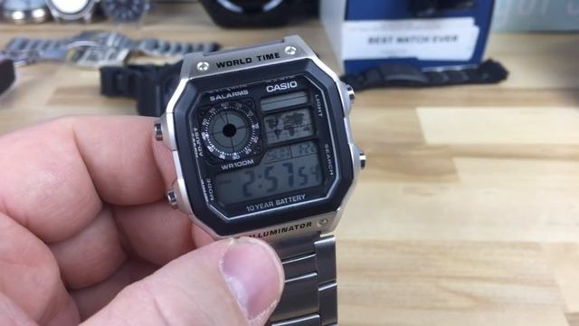 Casio World Time (Casio Royale) Illuminator