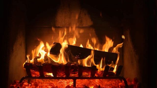 🔥 Fireplace 4K 10 HOURS With Crackling Fire Sounds 🔥 Soothing Relaxation 🔥Камин Успокаивающее видео