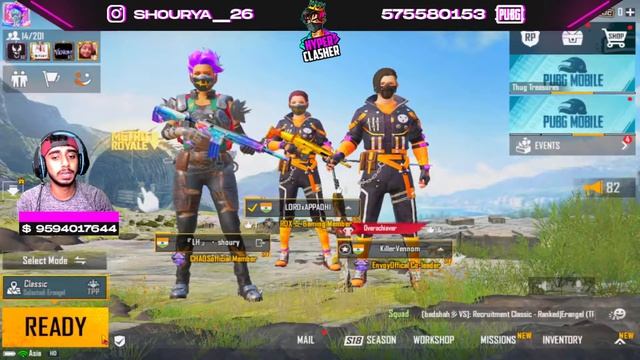 🔴PUBG MOBILE : BAHOT ZYADA PRO GAMEPLAY K LIYE READY?🤩 HYPER CLASHER || смотреть онлайн