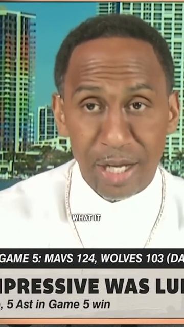 Stephen A. says Luka was ‘sensational’ in Game 5 of the WCF 😮💨 #shorts смотреть онлайн