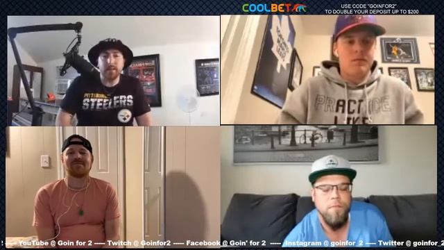 Wilson Wounded, Steelers Shining and Padres Problems - Goin' for 2 Episode 127 смотреть онлайн